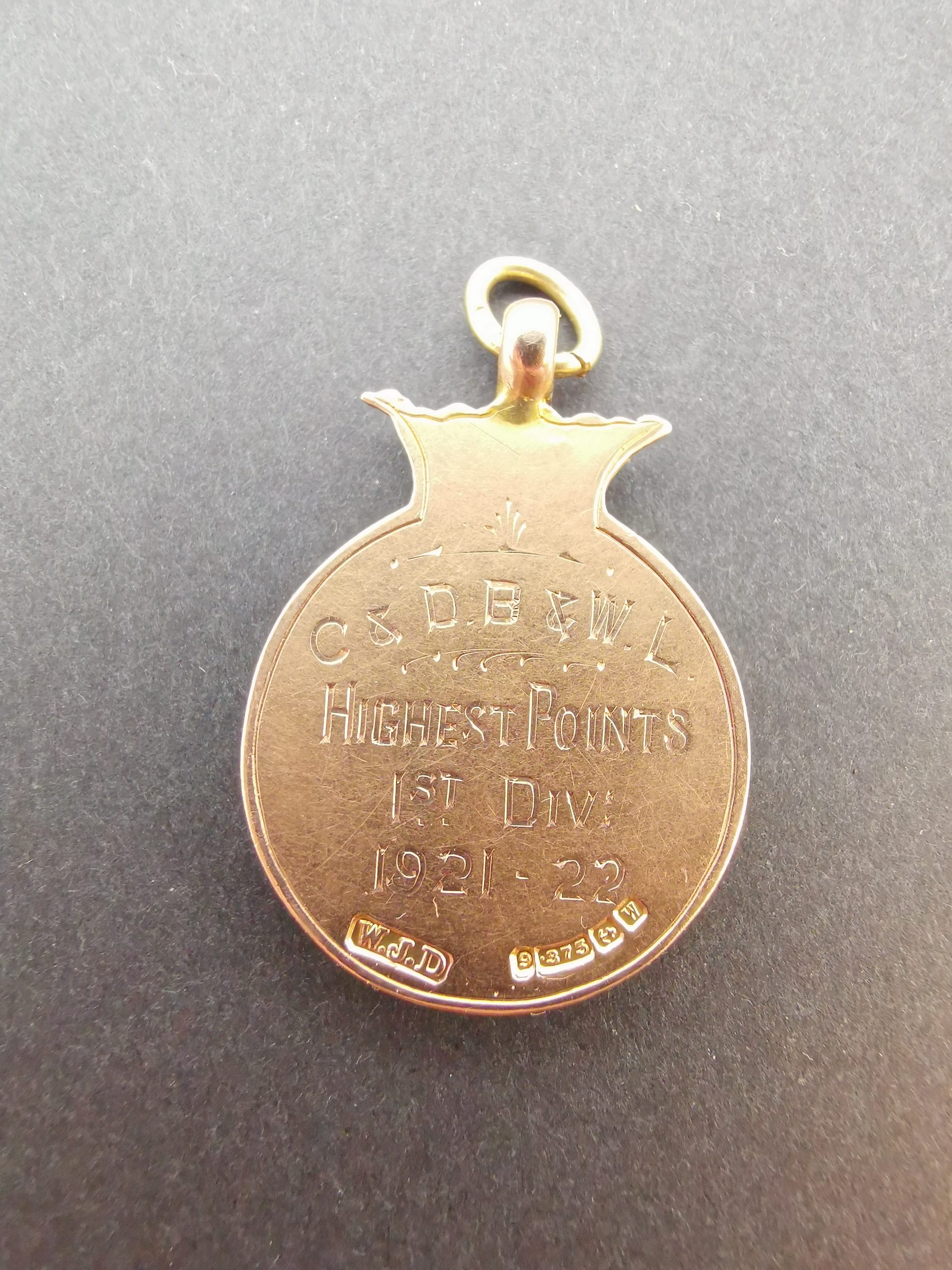 Antique Yellow and Rose Gold exquisitely detailed Fob. - Image 2