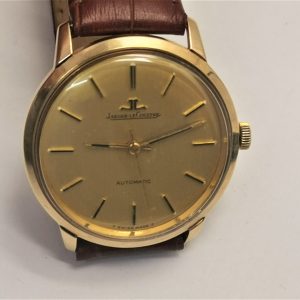 Gents 1967 Jaeger LeCoultre 9ct gold full automatic K882 calibre