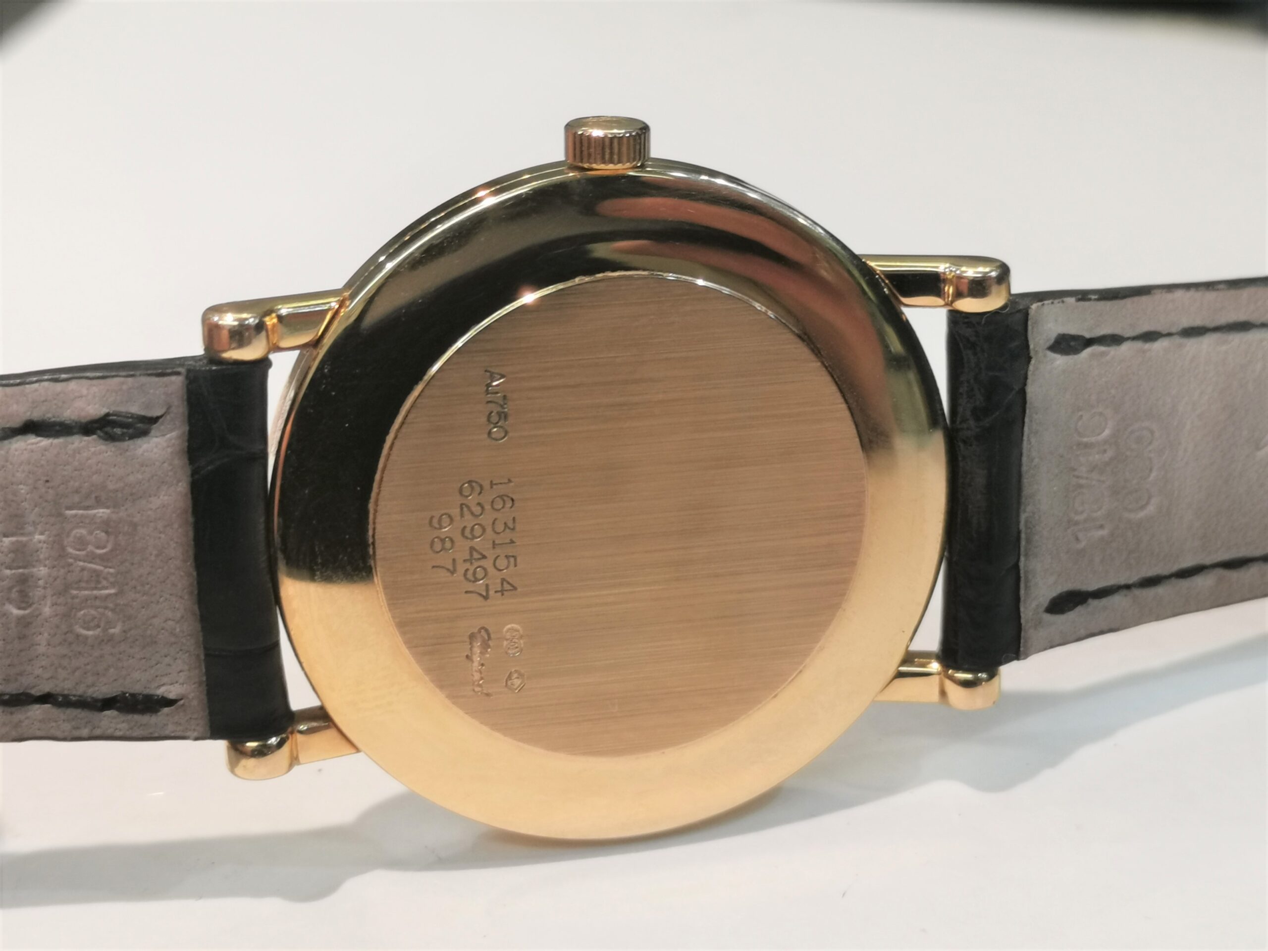 Mens 2012 18ct rose gold Chopard superb full documentation from Harrods - Image 7