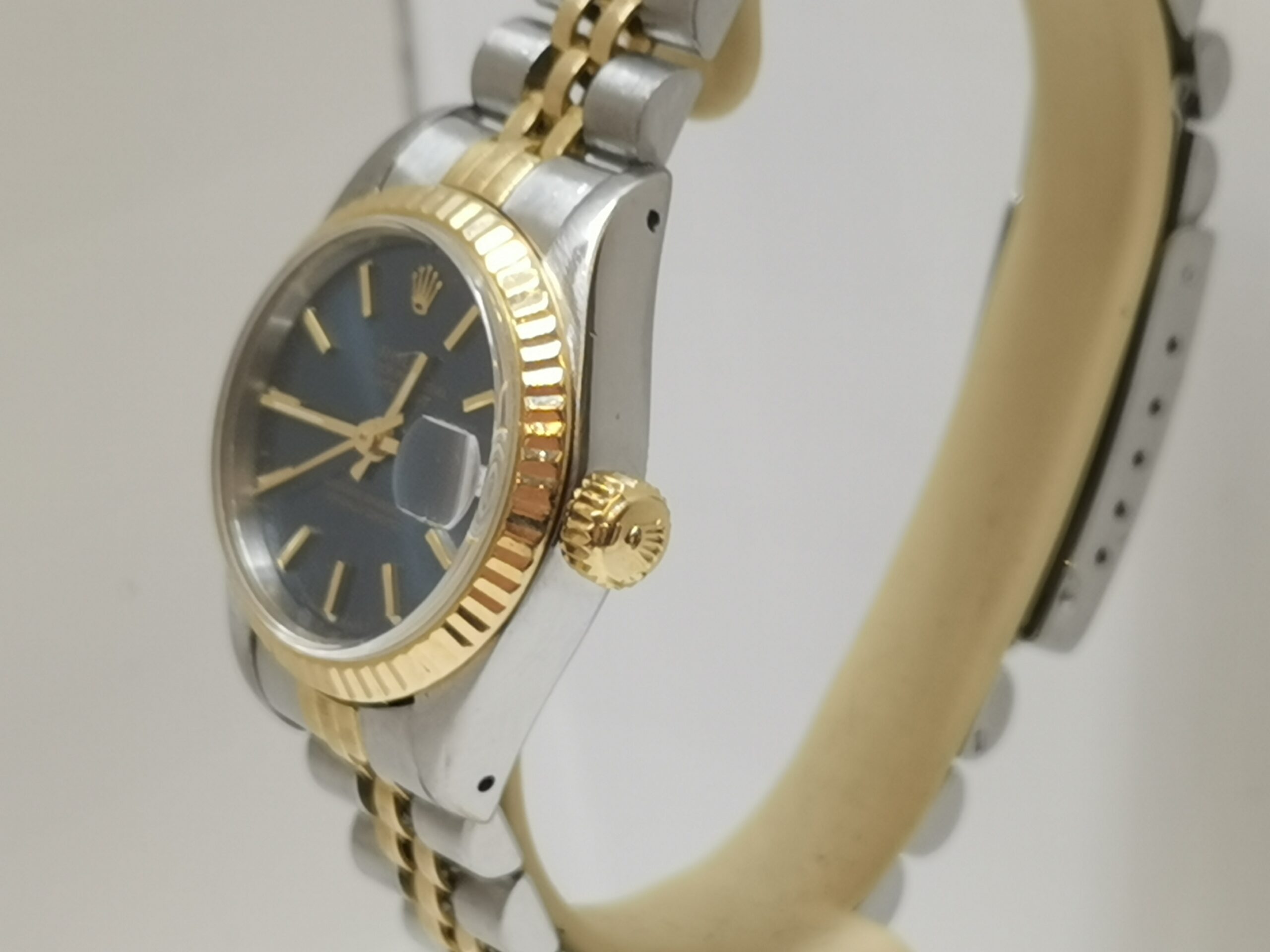 Ladies Rolex Datejust Bimetal Blue dial 1989 69173 ( Simply beautiful ) - Image 3