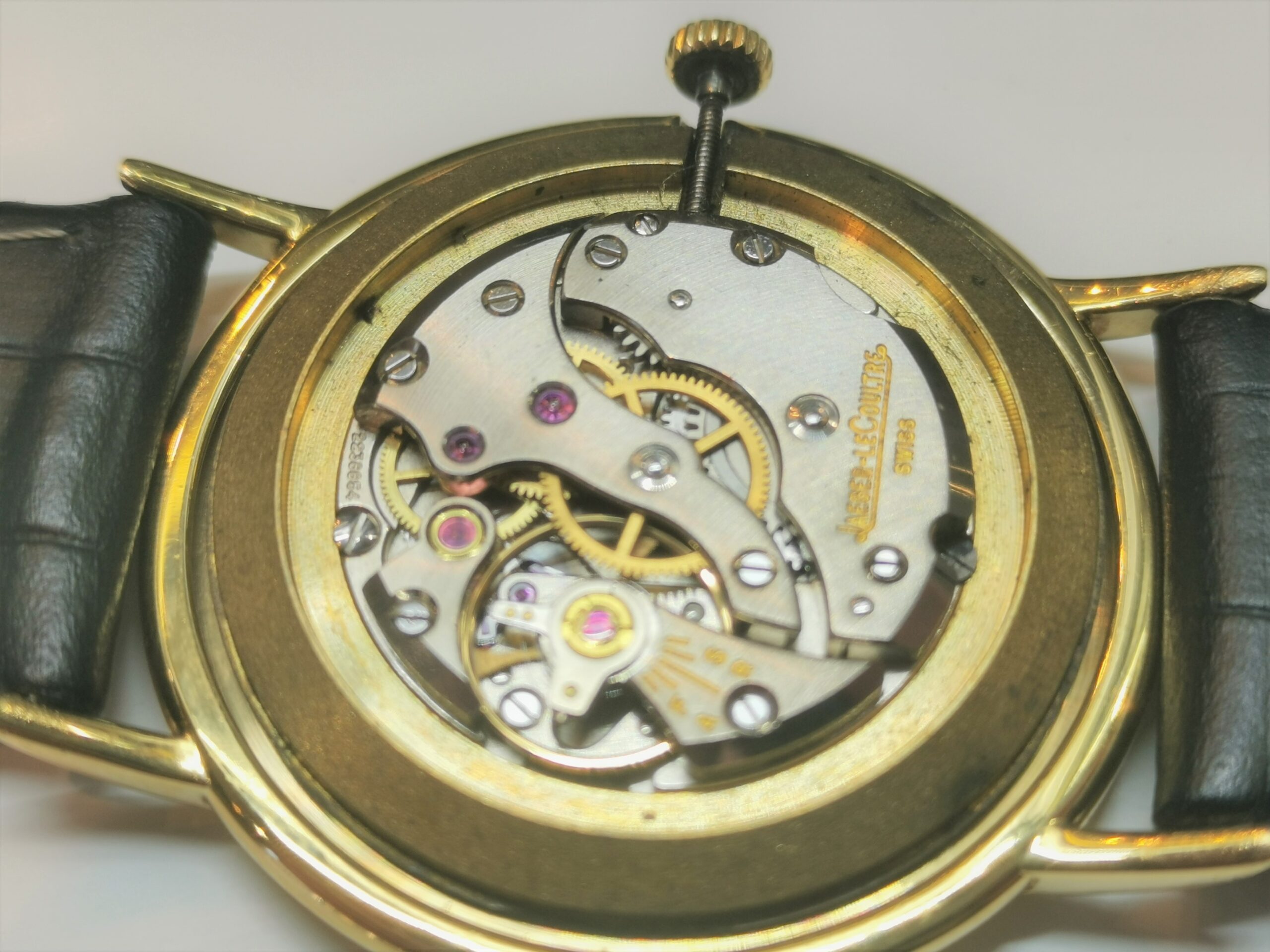 Gents solid 18ct Jaeger LeCoultre ( A Jaeger so so different original dial ) - Image 5