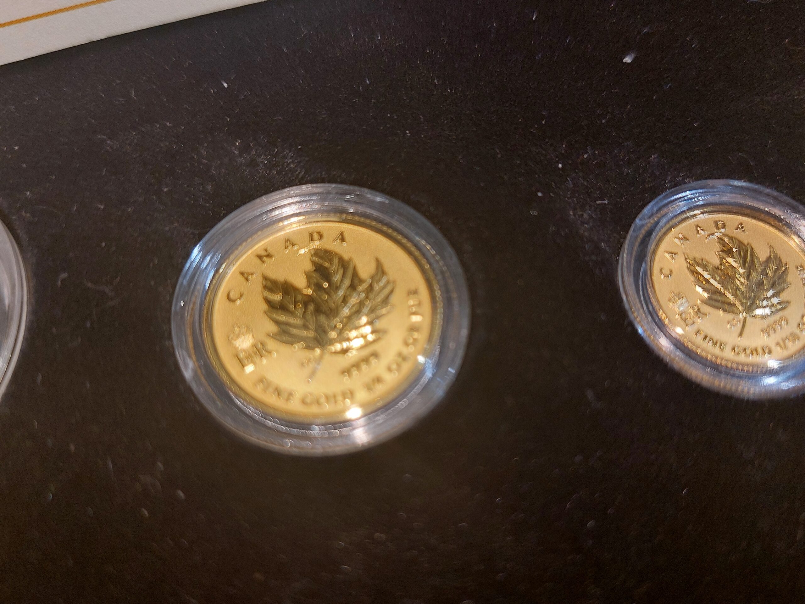 2016 pure gold Maple Leaf E.R. II Canadian Proof coin set 9999 Pure - Image 8