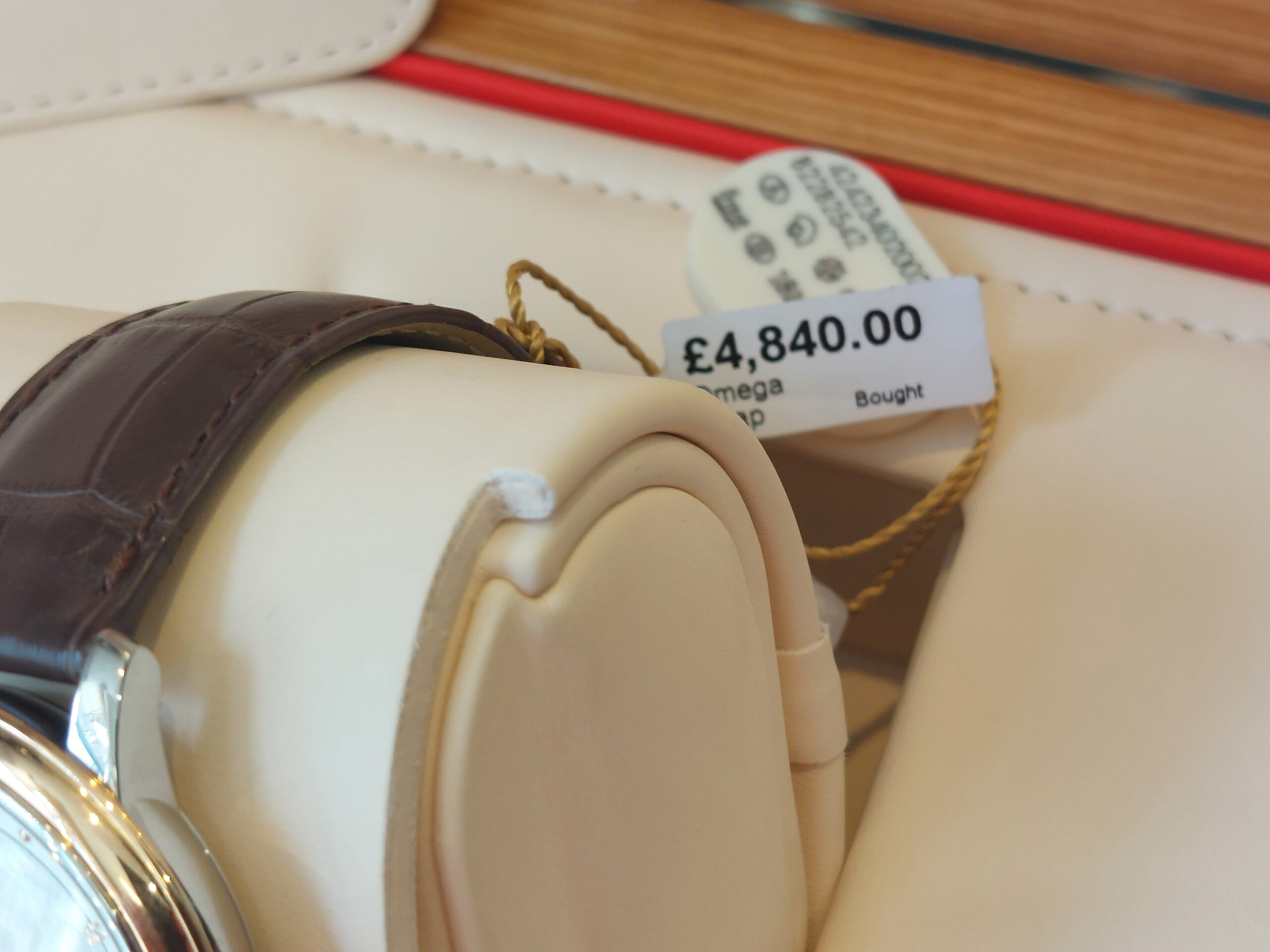 Gents New 2022 Omega DeVille Prestige co axial Rose gold & steel 39.5mm £1,000 off retail price - Image 5