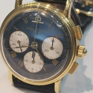Gents 18ct Baume & Mercier Tri compax chronograph No 53 of only 200 super rare