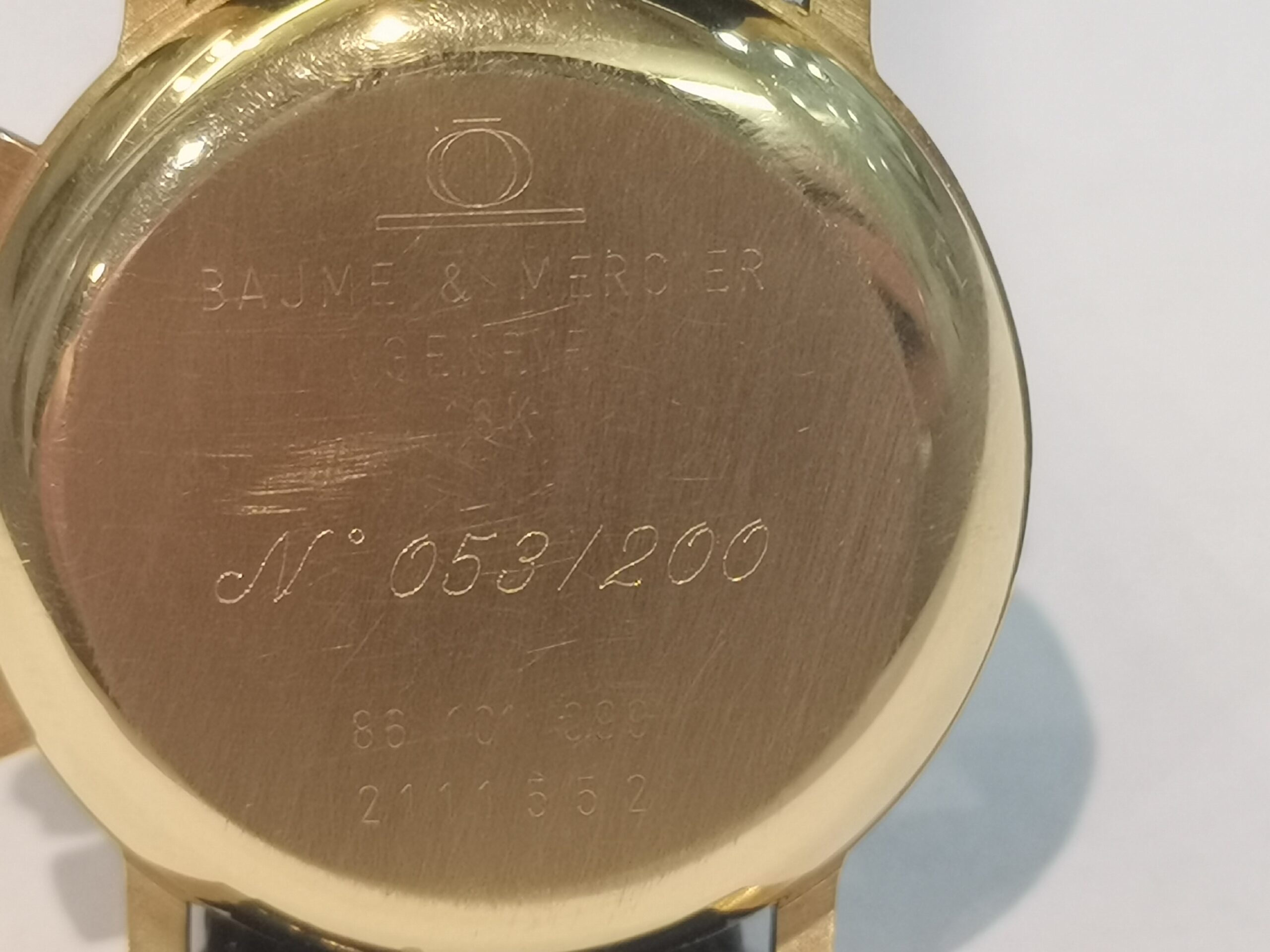 Gents 18ct Baume & Mercier Tri compax chronograph No 53 of only 200 super rare - Image 6