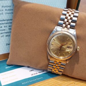 Rolex 1601 36mm datejust 1973 Rose gold & steel (Lovely original vintage Rolex)