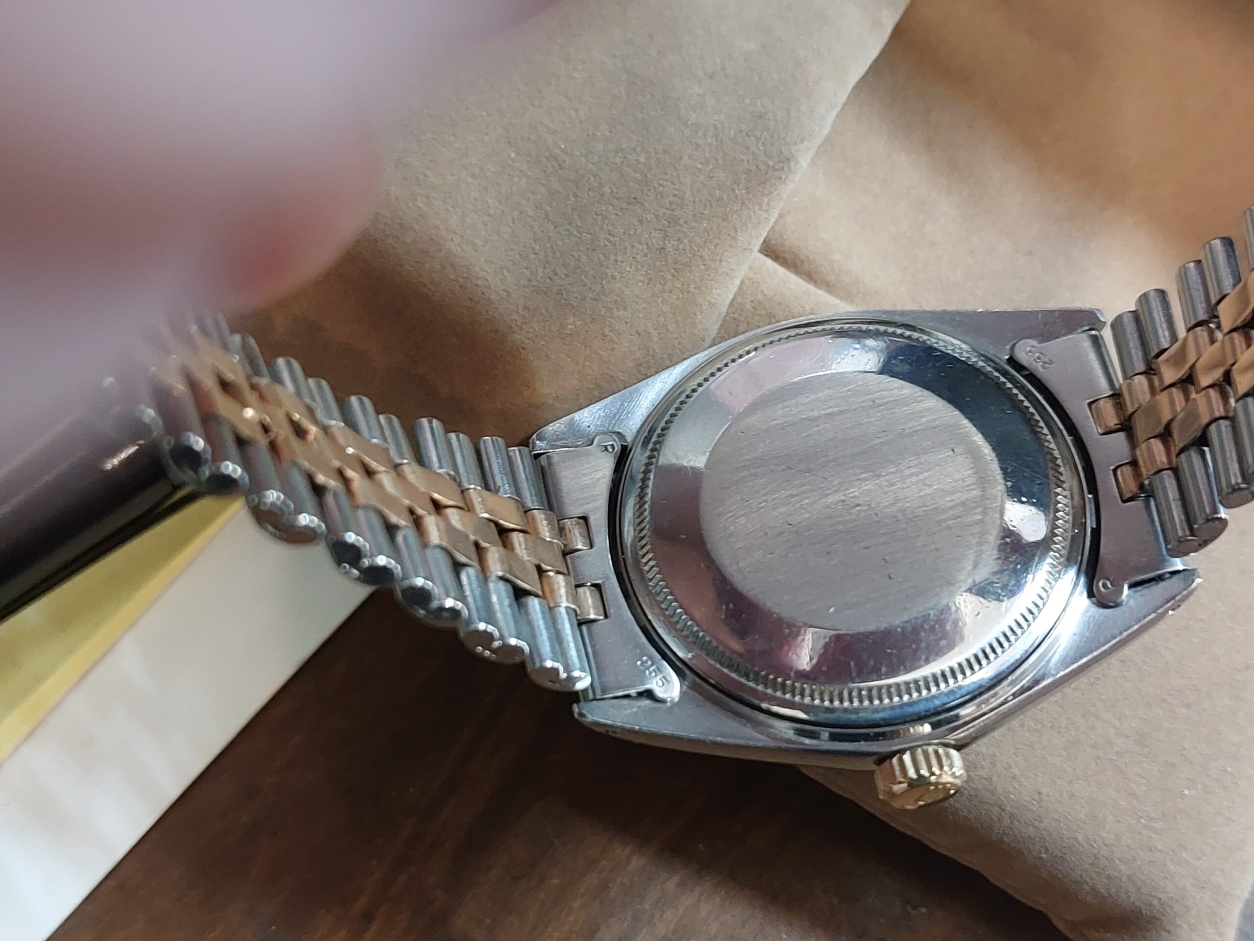 Rolex 1601 36mm datejust 1973 Rose gold & steel (Lovely original vintage Rolex) - Image 6