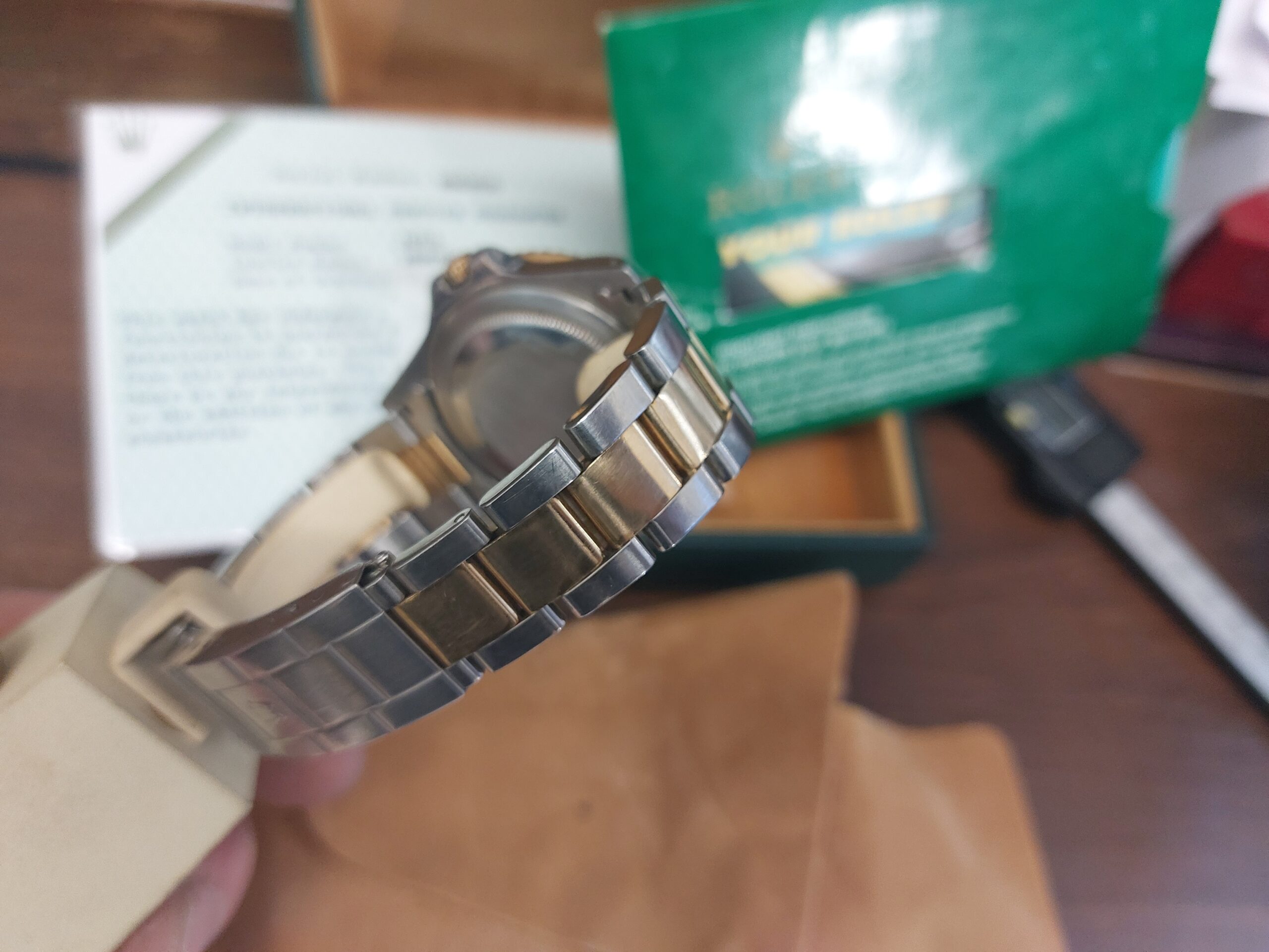 Vintage Rolex GMT Master II 1985 Ref:16753 Steel & gold ( nice vintage Rolex ) - Image 5