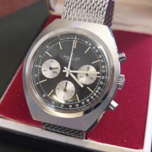 Vintage Breitling 1973 1450 chronograph stunning condition working perfectly