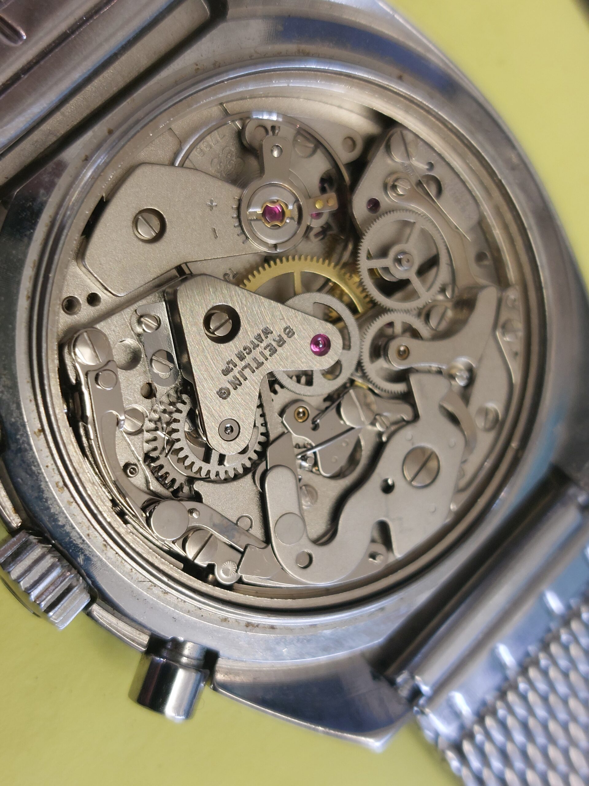 Vintage Breitling 1973 1450 chronograph stunning condition working perfectly - Image 10