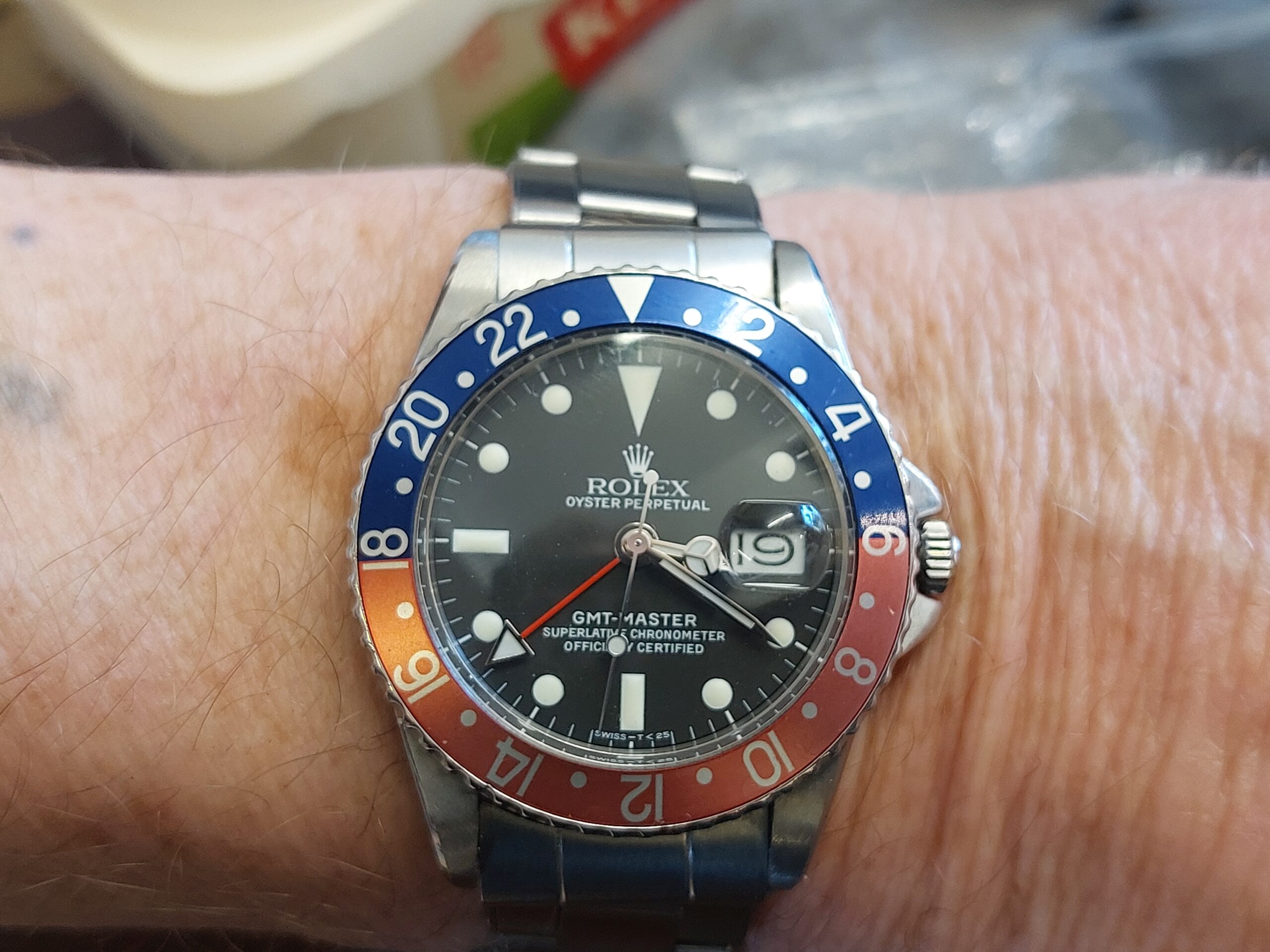 Rolex GMT master Pepsi 1961 PAN AM Eagle beak with full set ( A rare watch ) - Image 3