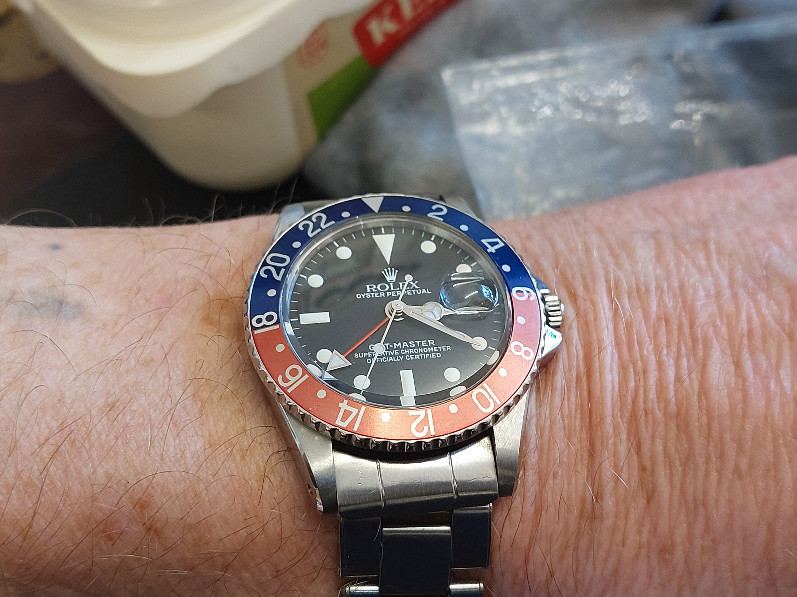 Rolex GMT master Pepsi 1961 PAN AM Eagle beak with full set ( A rare watch ) - Image 4
