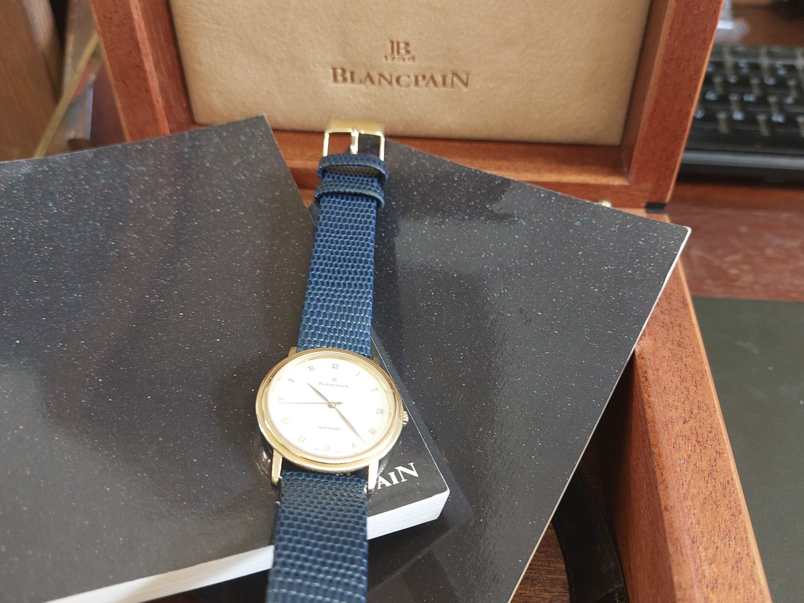 Blancpain Villeret 18ct Automatic ref: 460095 1989 ( full set beautiful watch ) - Image 5