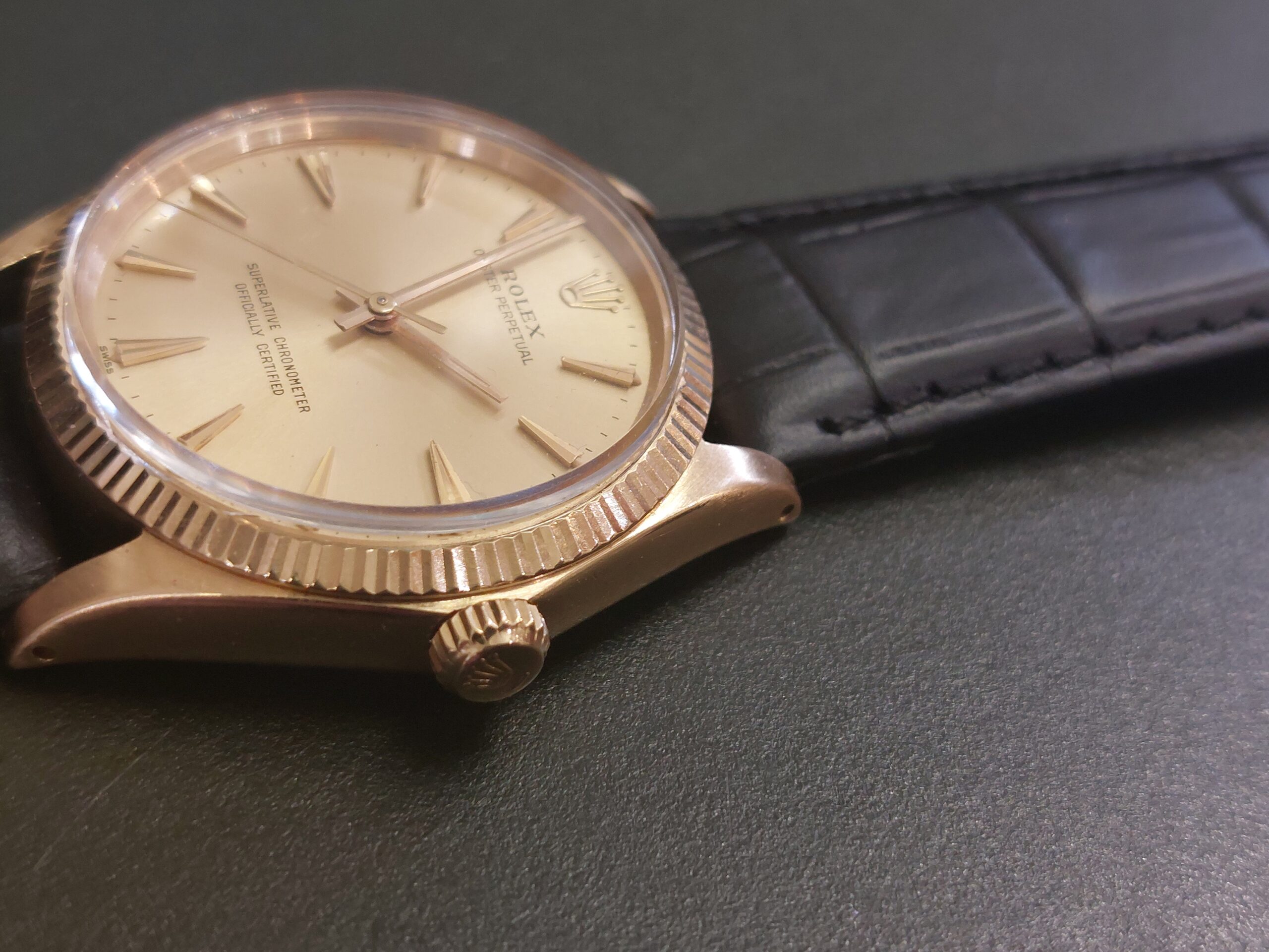 Rolex 1005 Oyster perpetual 1966 18ct gold ( Lovely original vintage Rolex ) - Image 3
