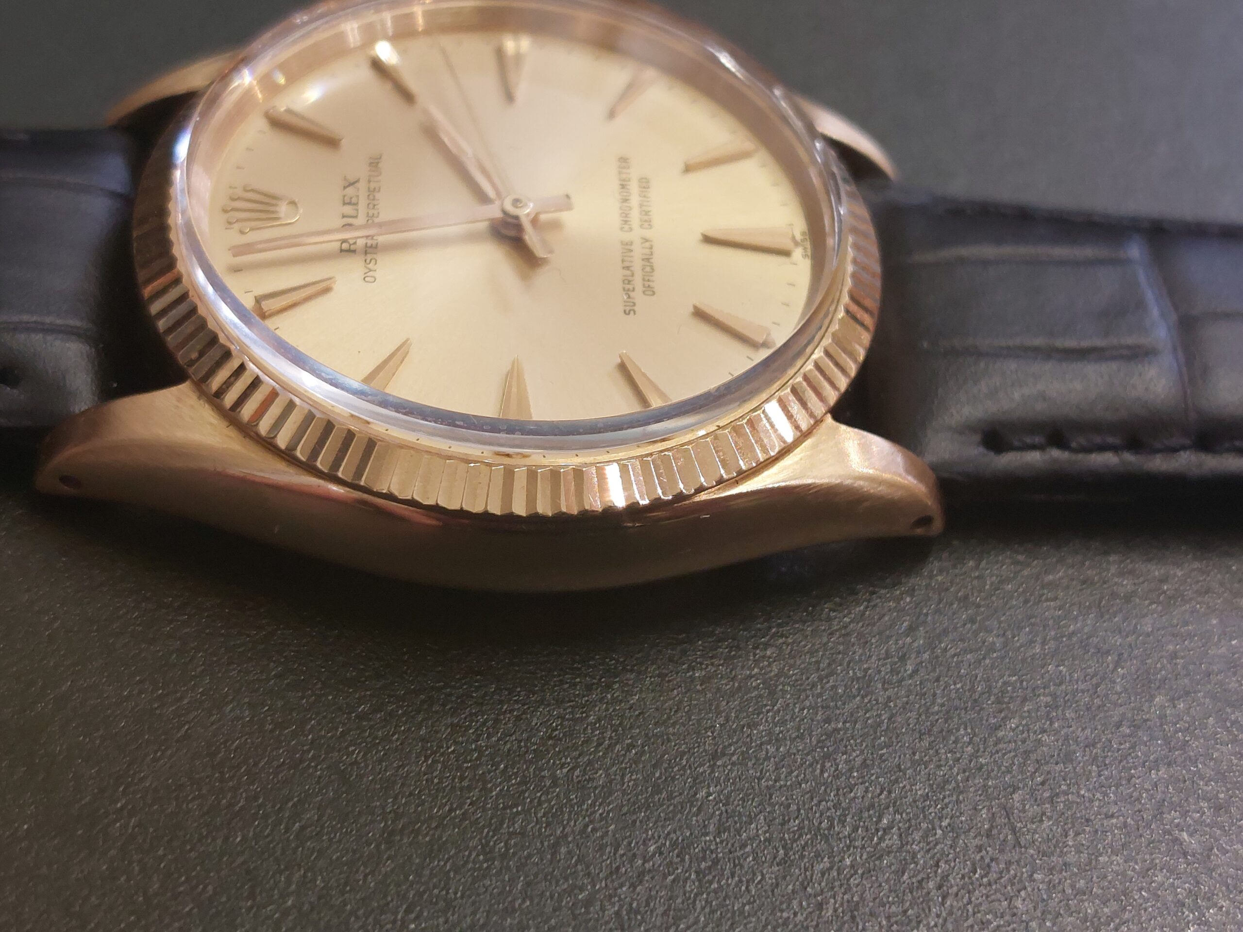 Rolex 1005 Oyster perpetual 1966 18ct gold ( Lovely original vintage Rolex ) - Image 6