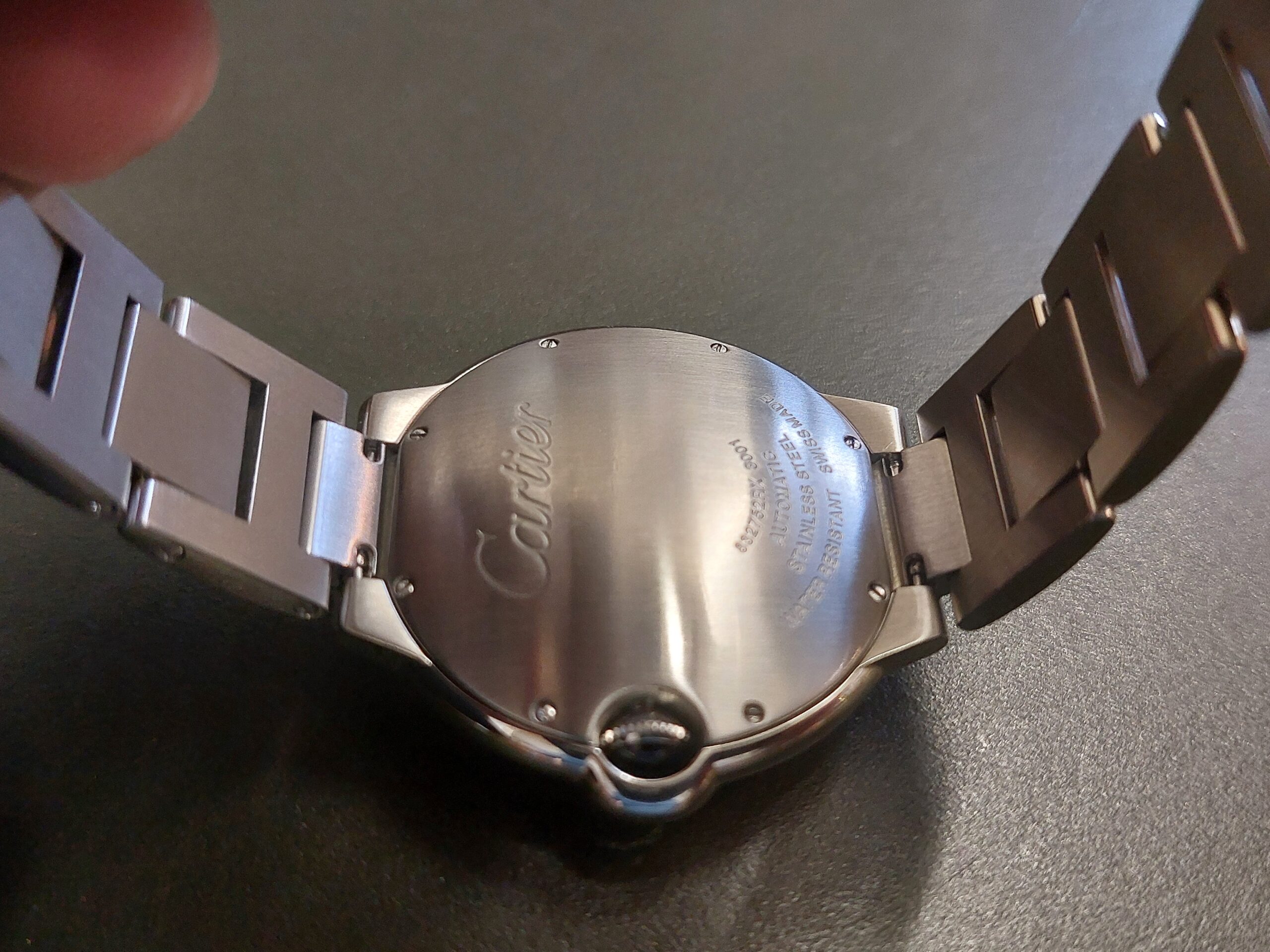 Cartier Ballon bleu 42mm s/steel Automatic 2016 superb condition (Box & Card ) - Image 9