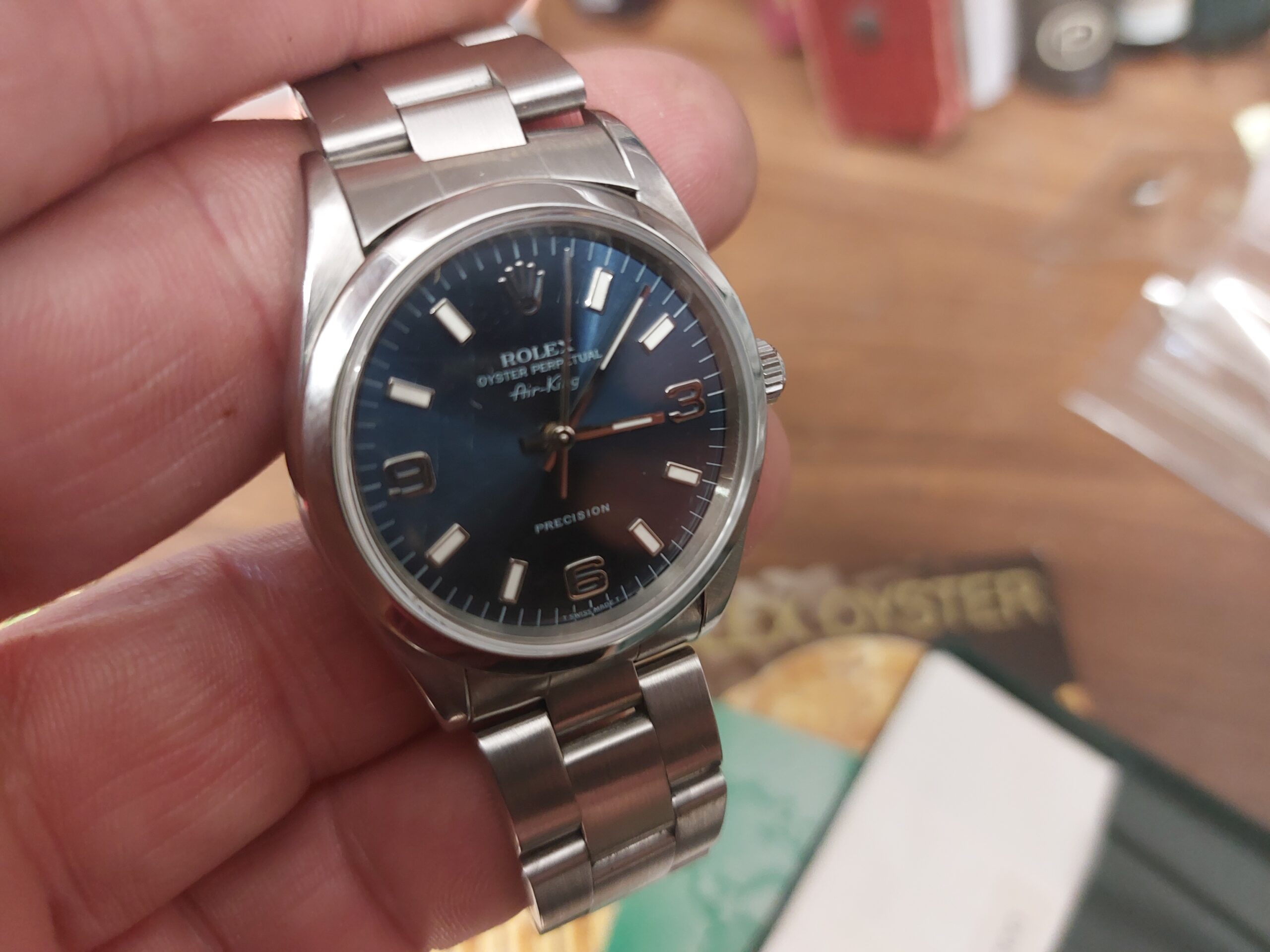 Rolex 1400 Oyster perpetual Air King ( lovely watch with original papers ) - Image 6