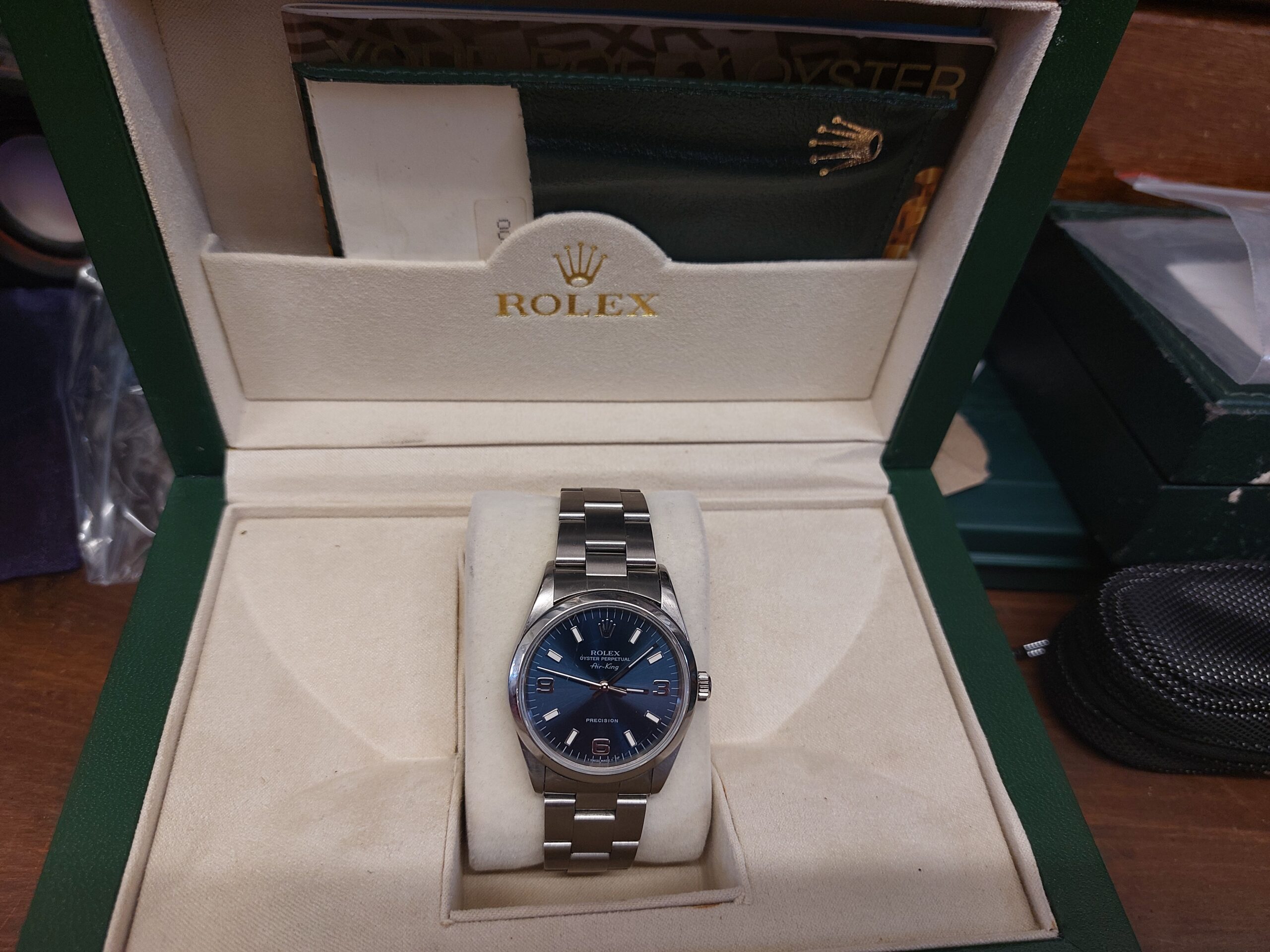 Rolex 1400 Oyster perpetual Air King ( lovely watch with original papers ) - Image 8