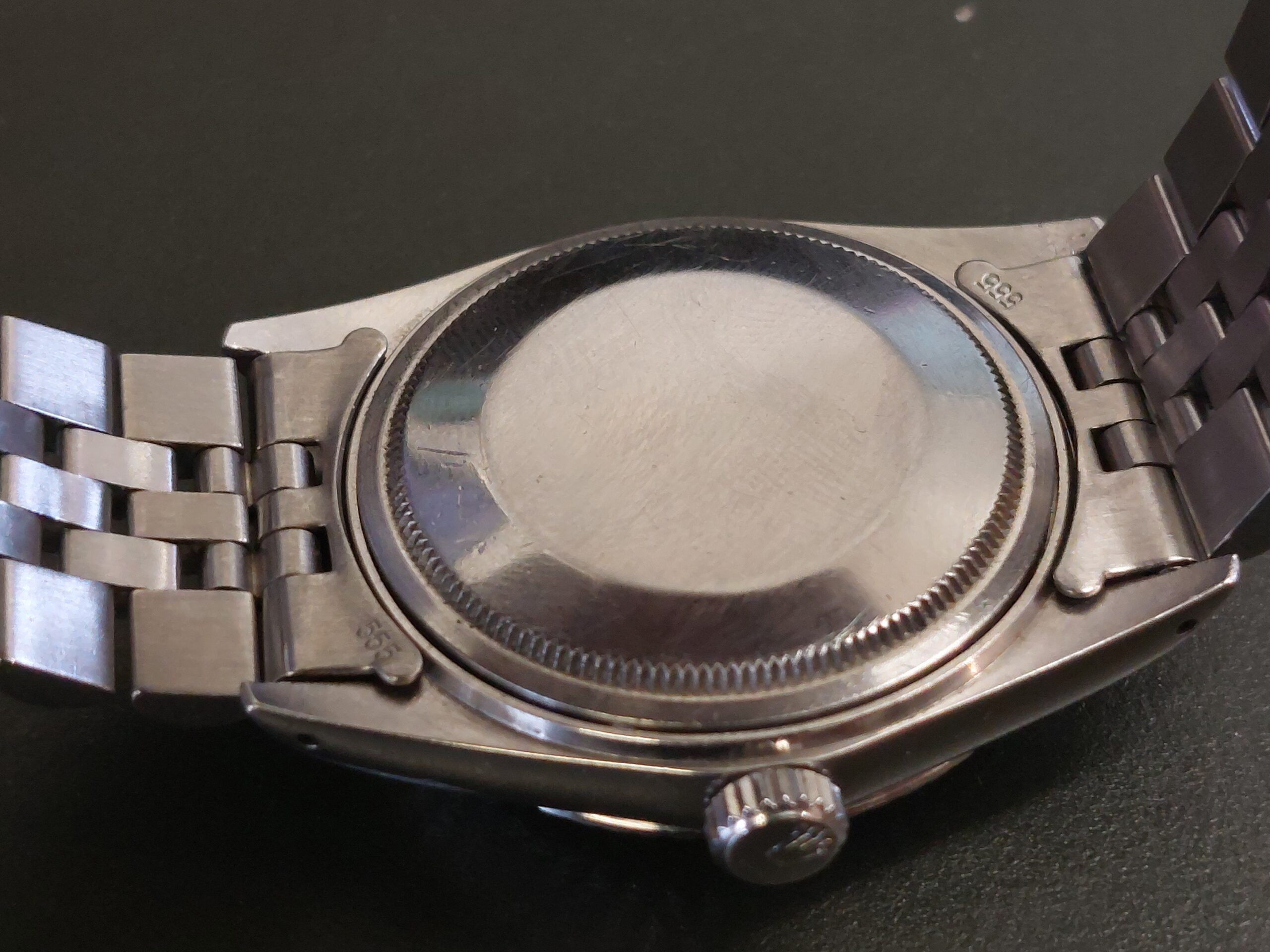 Rolex Date-just Ref: 16014 36mm 1984 with factory blue diamond dial ( nice watch - Image 8