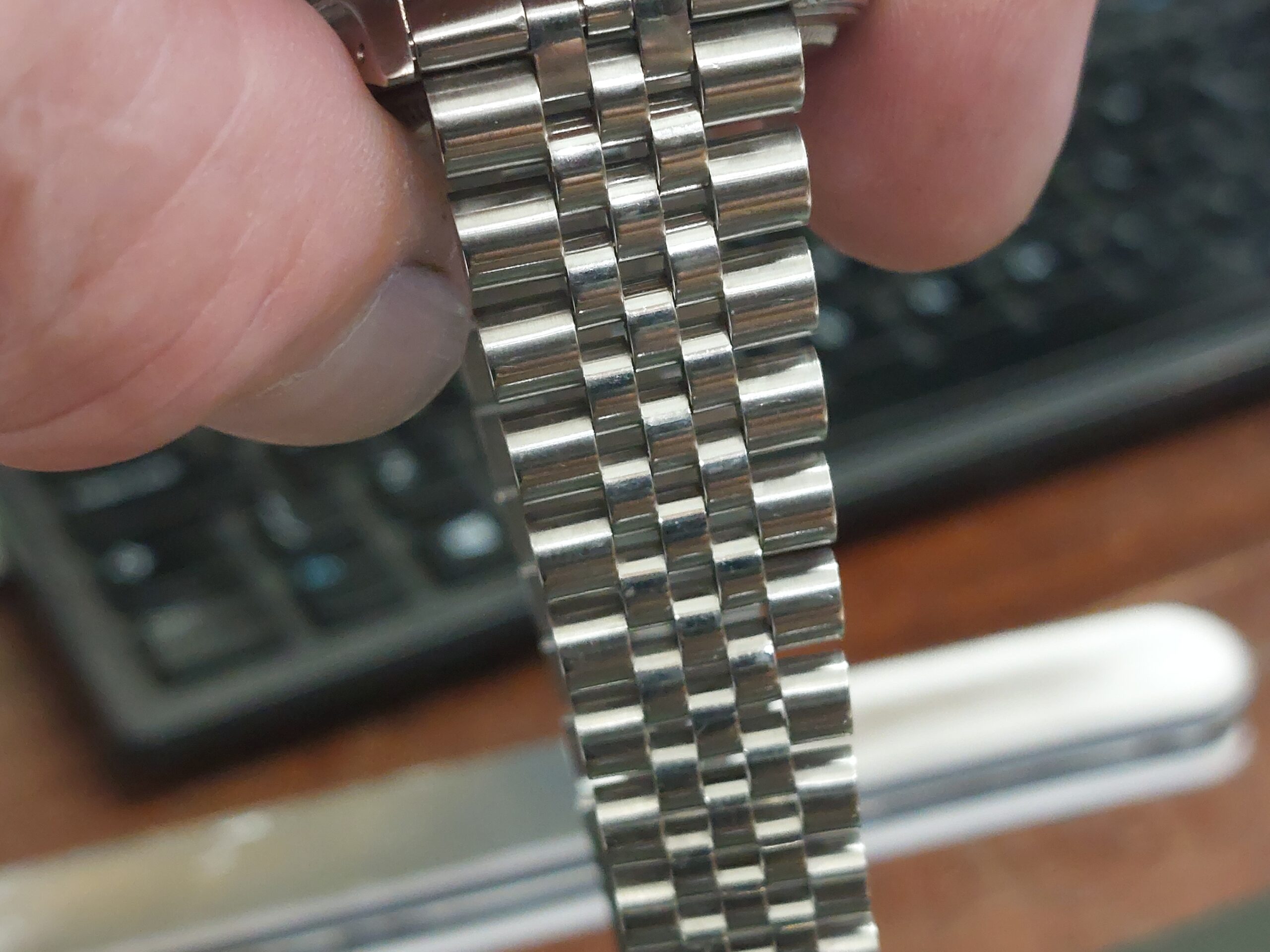 Rolex Date-just Ref: 16014 36mm 1984 with factory blue diamond dial ( nice watch - Image 15